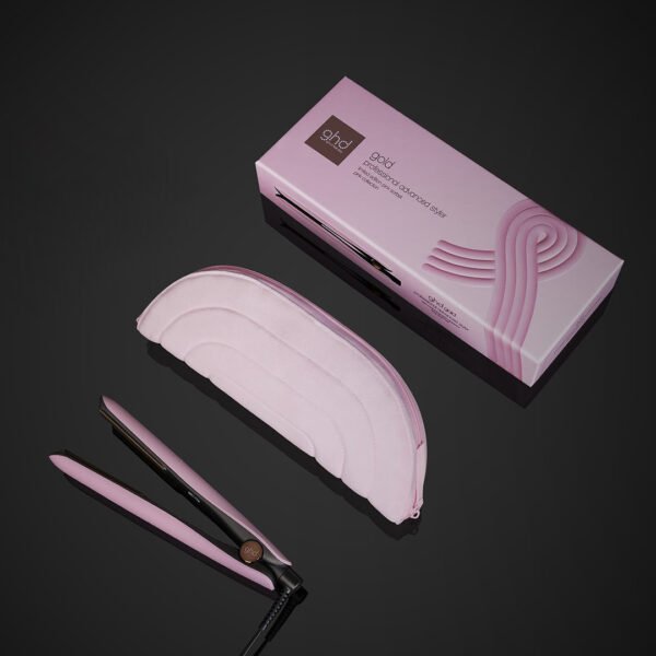 GHD GOLD HAIR STRAIGHTENER 26MM PLATE PINK SORBET