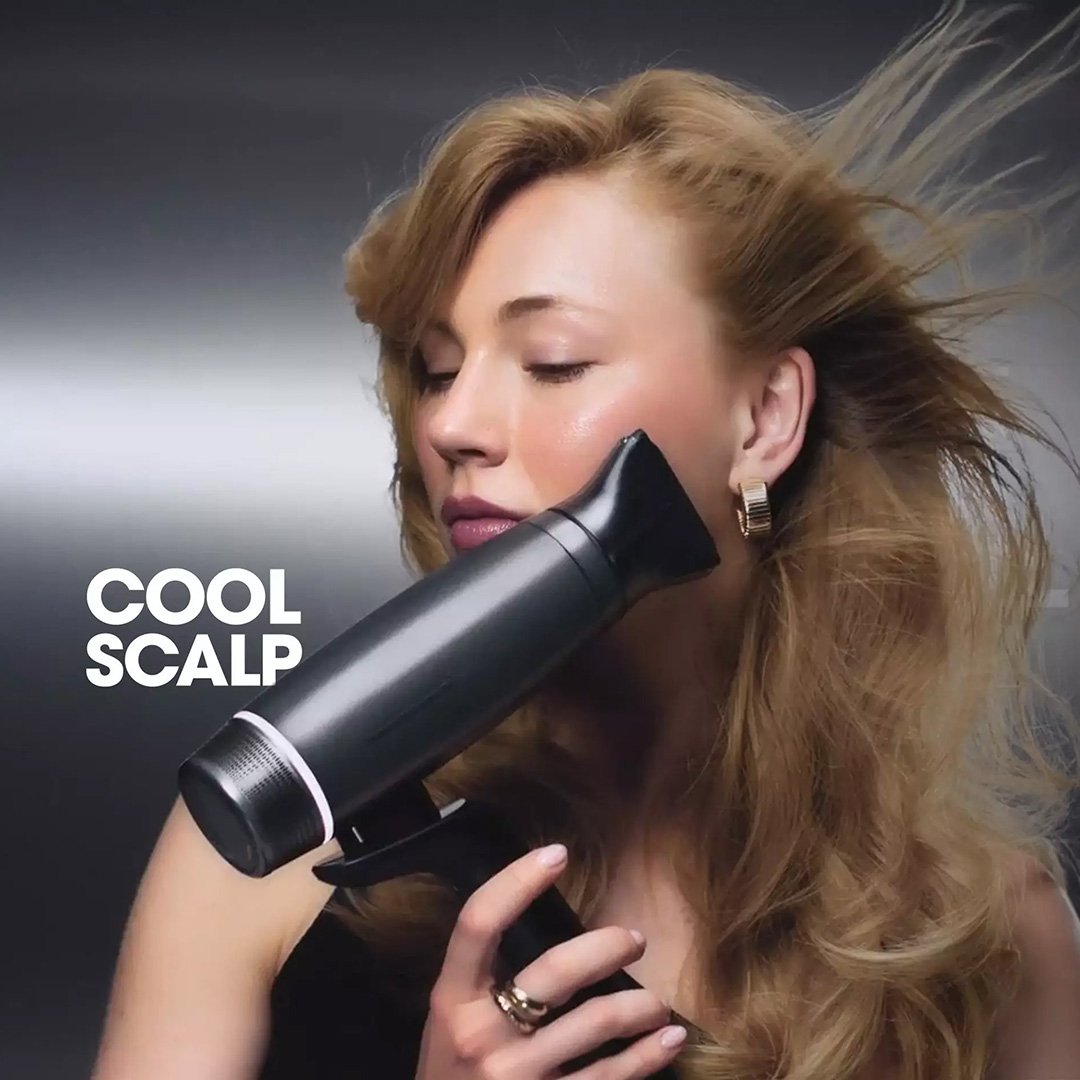 NEW GHD SPEED IONIC HAIR DRYER IN TITANIUM BLACK